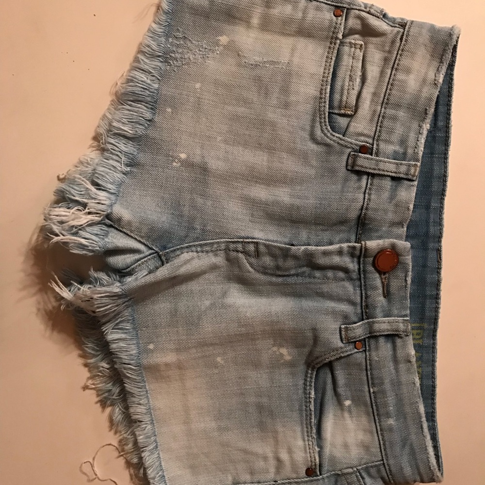 Blank NYC Light Wash Denim Shorts